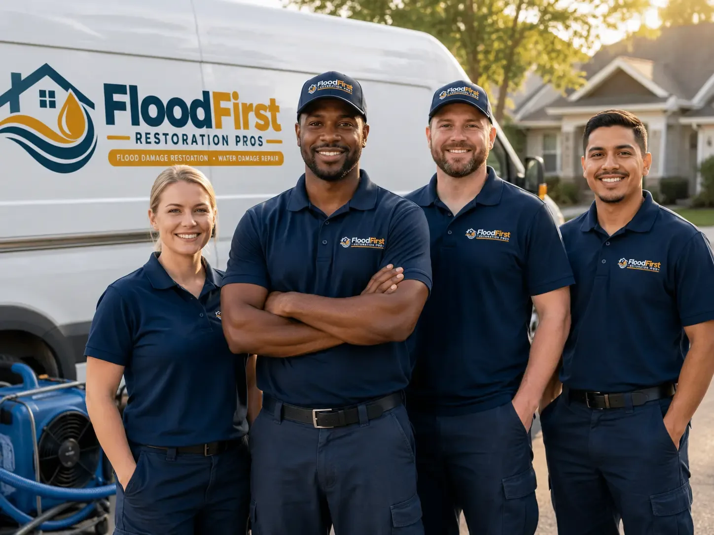 Flood Damage Restoration company in Gheens, LA
